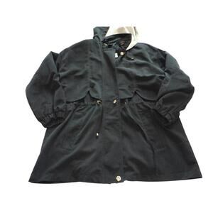 Giorgio Apondi Men's Black Raincoat Size 1X